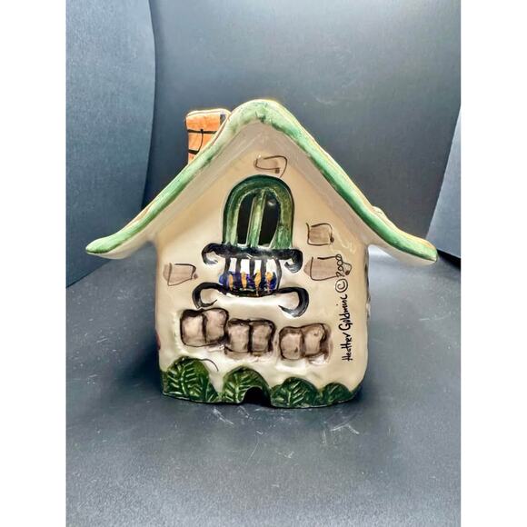 Blue Sky Clayworks by Heather Goldminc Bee House 2000 Tea Light House - Picture 6 of 10